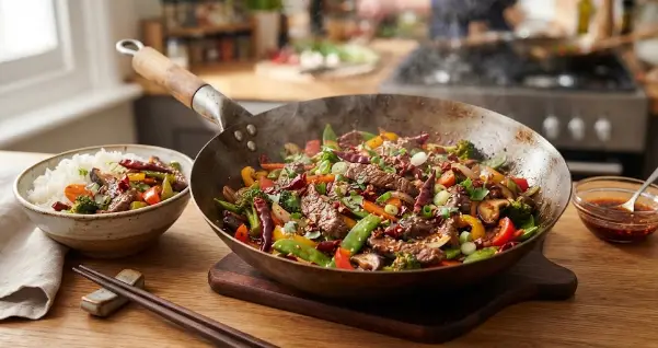 Spicy Beef Stir Fry