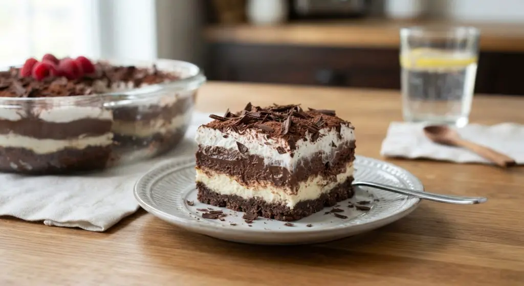 Low-Carb Chocolate Lasagna