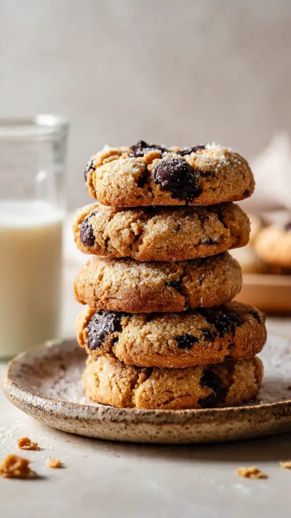 Peanut Butter Chocolate Chip Cookies for Diabetics