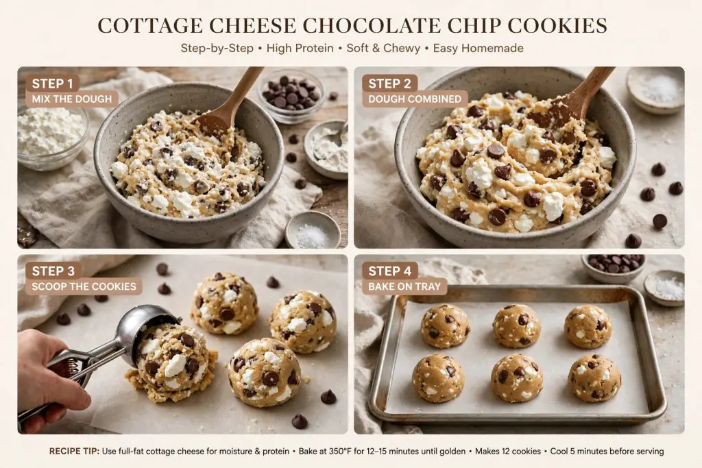 Cottage Cheese Chocolate Chip Cookies – High Protein for Diabetics