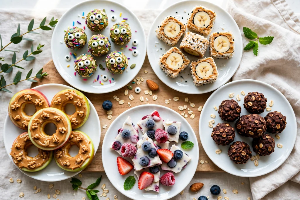 5 Healthy No-Bake Snack Ideas Your Kids Will Beg For!