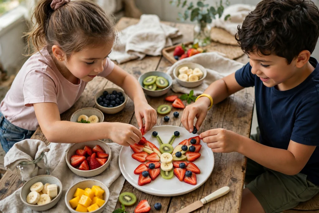 Fun & Creative Butterfly Fruit Plate | Easy Healthy Art for Kids