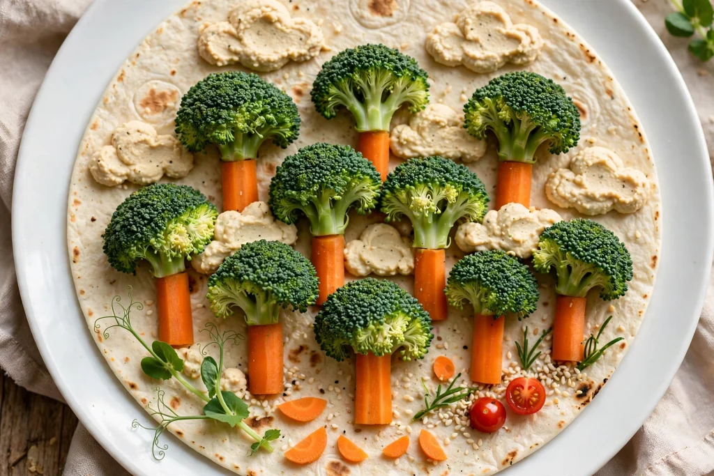 3 Adorable Veggie Art Ideas to Get Kids Eating Greens