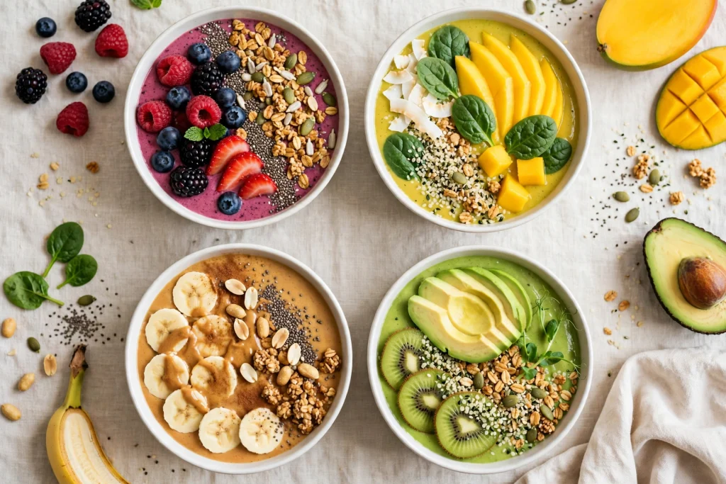 4 Nourishing Smoothie Bowls for Pregnancy